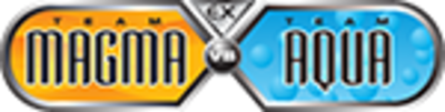 EX Team Magma vs Team Aqua Logo